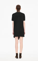 Dress / JNBY Sculpted Short Sleeve Knit Dress