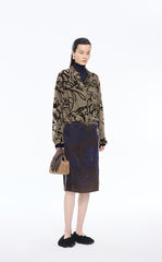 Shirt / JNBY Floral Silk Georgette Base Shirt