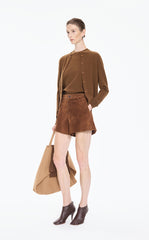 Sweater / JNBY Cropped Wool-Cashmere Cardigan