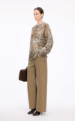 Sweater / JNBY Hand-Painted Mohair Blend Pullover