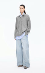 Coat / JNBY Oversize Wool-Cashmere Jacket