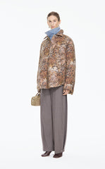 Coat / JNBY Oversized Quilted Shirt Puffer