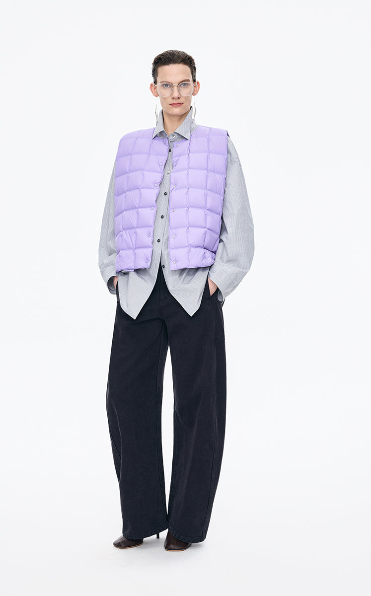 Down Vest / JNBY Oversized Short Goose Down Vest