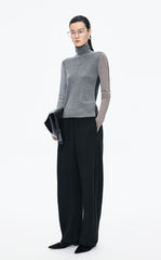 Pants / JNBY Relaxed Wool-Cotton Blend Banana Trousers