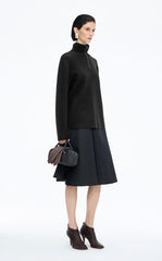 Sweater / JNBY Half-Zip Wool-Cashmere Blend Pullover