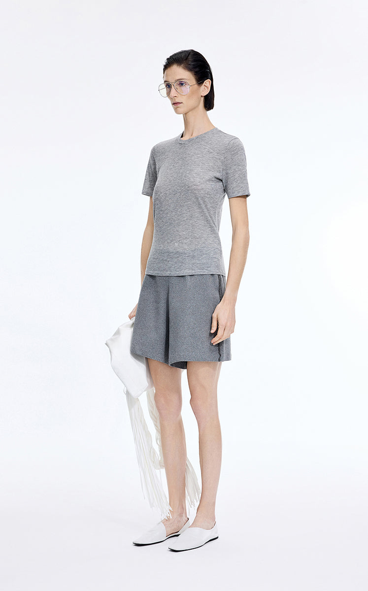 T-Shirt / JNBY Merino Blend Fitted Tee