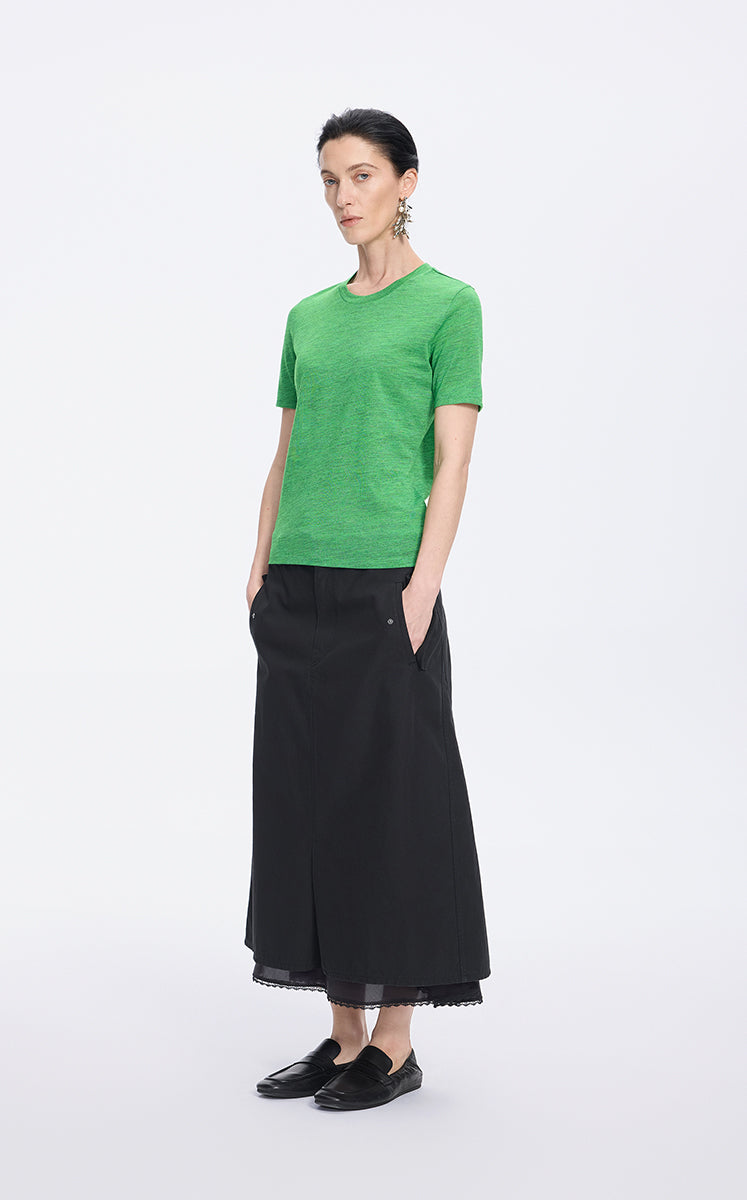 T-Shirt / JNBY Merino Blend Fitted Tee