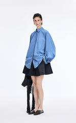 Shirt / JNBY H-Line Deconstructed Cotton Shirt