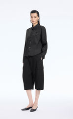 Shirt / JNBY Cut-Out Floral Dimensional Shirt