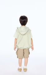 Vest / jnby by JNBY Water-Repellent Hooded Kids Vest