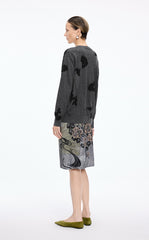 Sweater / JNBY 3D Floral Wool Blend Pullover