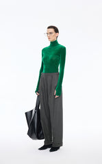 Pants / JNBY Straight-Leg Wool-Blend Trousers