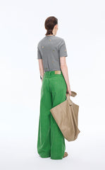 T-Shirt / JNBY Floral Embroidery Slim Fit Tee