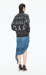 Sweater /(ESG)JNBY Icelandic Pattern Wool Blend Cardigan