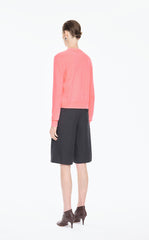 Sweater / JNBY Cropped Wool-Cashmere Cardigan