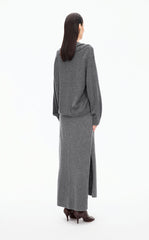 Sweater / JNBY Wool Cashmere Blend Longline Cardigan