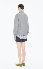 Sweatshirt / JNBY Floral motif Cotton Pullover