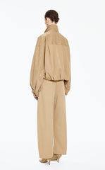 Jacket / JNBY Oversized Cotton Cropped Jacket