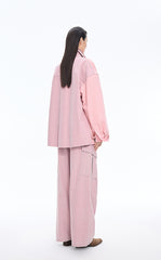 Jacket / JNBY Oversized Colorblock Denim Jacket