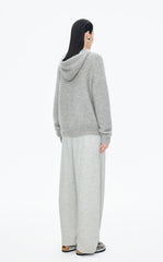 Pants / JNBY Relaxed Wool-Cotton Blend Banana Trousers