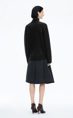 Sweater / JNBY Half-Zip Wool-Cashmere Blend Pullover