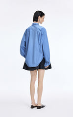 Shirt / JNBY H-Line Deconstructed Cotton Shirt