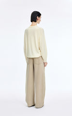 Sweater / JNBY Machine-Washable Merino Wool Pullover