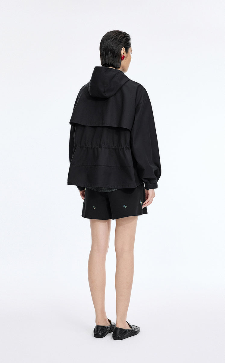 Jacket / JNBY Retro Oversized Fit Cotton Jacket