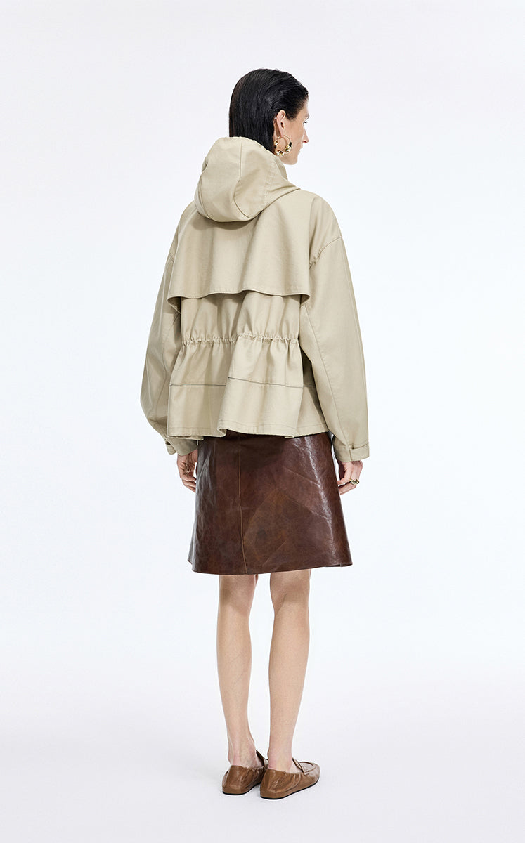 Jacket / JNBY Retro Oversized Fit Cotton Jacket