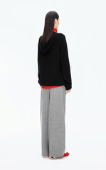 Pants / JNBY Straight Wool-Cashmere Drawstring Trousers