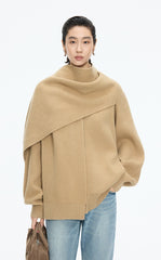 Sweater / (ESG)JNBY Wool Wrap Longline Cardigan