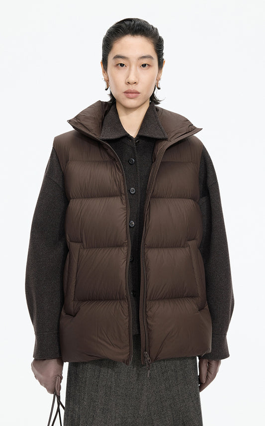 Down Vest / JNBY A-Line Oversize Down Vest