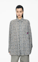 Shirt / JNBY Liberty Botanical Print Cotton Shirt