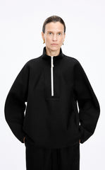 Sweatshirt / JNBY Half-Zip Stand Collar Pullover