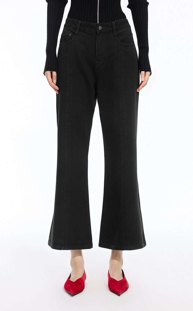 Pants / JNBY Wide-Leg Cropped Jeans