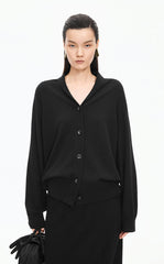 Sweater / JNBY Wool Cashmere Blend Longline Cardigan