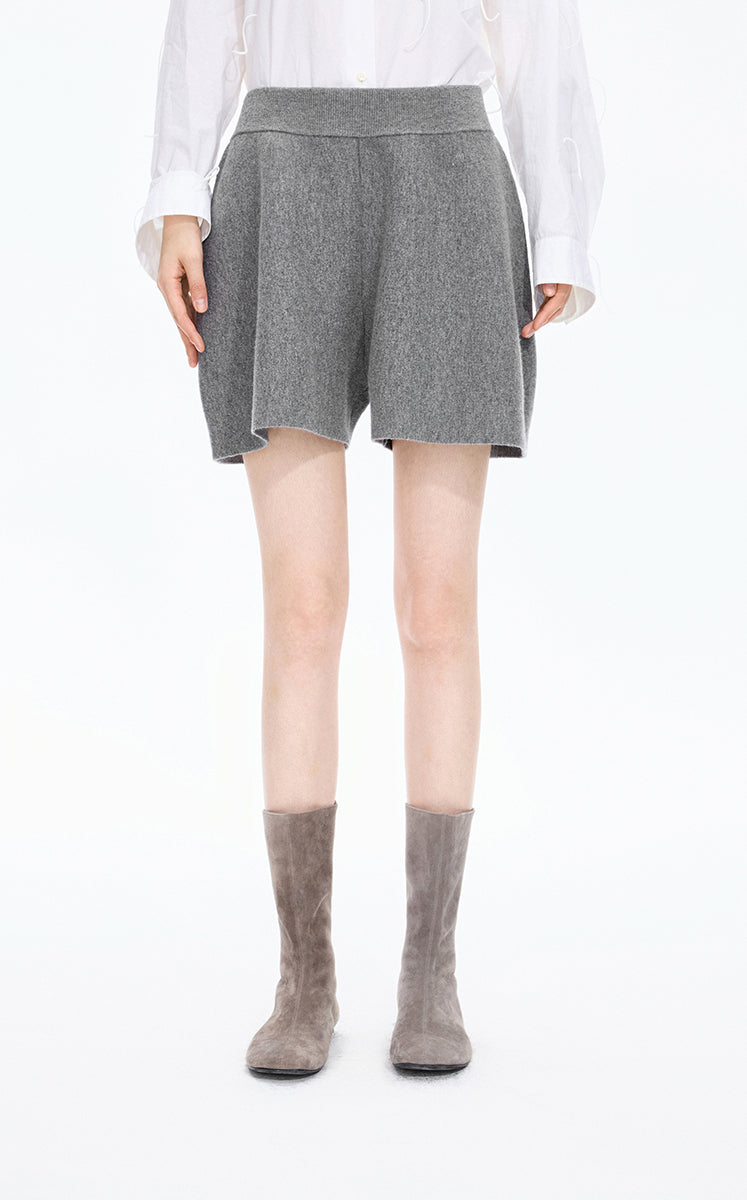 Shorts / JNBY A-Line Wool Cashmere Blend Shorts