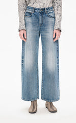 Pants / JNBY Relaxed Wide-Leg Long Jeans