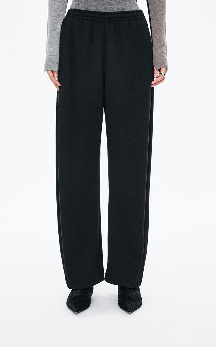 Pants / JNBY Relaxed Wool-Cotton Blend Banana Trousers