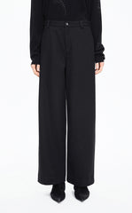 Pants / JNBY Wool-Blend Relaxed Tapered Trousers