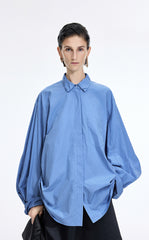 Shirt / JNBY H-Line Deconstructed Cotton Shirt