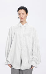 Shirt / JNBY H-Line Deconstructed Cotton Shirt