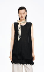 Tank Top / JNBY Textured Cotton Knit Tank