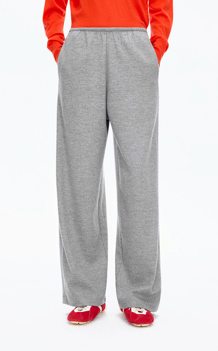 Pants / JNBY Straight Wool-Cashmere Drawstring Trousers