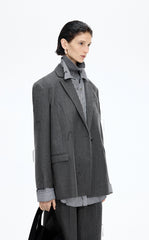 Blazer / JNBY Oversized Tassel Details Longline Blazer