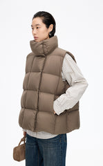 Down Vest / JNBY Oversized Quilted Down Vest