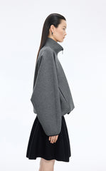 Sweatshirt / JNBY Half-Zip Stand Collar Pullover