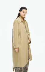 Trench Coat / JNBY Oversized A-Line Long Trench