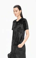 T-Shirt / JNBY Floral Vase Slim Fit T-Shirt