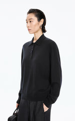 Sweater / JNBY O-shaped Wool-Cashmere Pullover